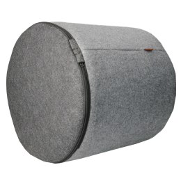 Pufa z pokrowcem filcowym Szara GR40