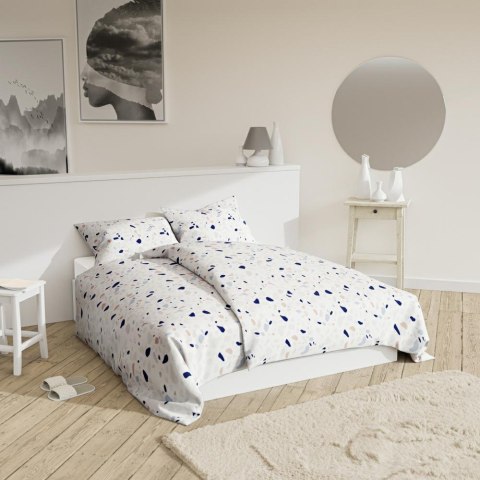 Pościel bawełniana 160x200 Lastryko biała kolorowa I24