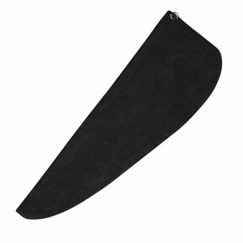 Turban ręcznik do włosów Active czarny mikrofibra