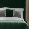 VELVI Poszewka dekoracyjna, 40x40cm, kolor 010 ciemny zielony; butelkowy VELVI0/POP/010/040040/1