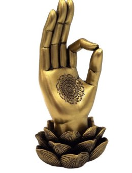 Mudra OM - Figurka dekoracyjna - 43724