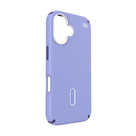 Speck Presidio2 Pro ClickLock & MagSafe - Etui iPhone 16 (Future Lavender / Cassis Purple / White)