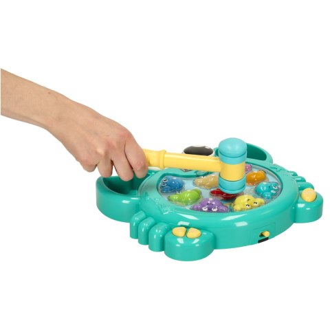 Zabawka interaktywna zręcznościowa wbijak łowienie kraby 2w1 Bibi-inn