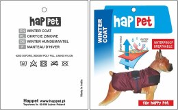 Kurtka dla psa Happet 323A niebieskie S-40cm