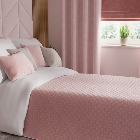 VELVI Poszewka dekoracyjna, 40x40cm, kolor 014 jasny różowy VELVI0/POP/014/040040/1