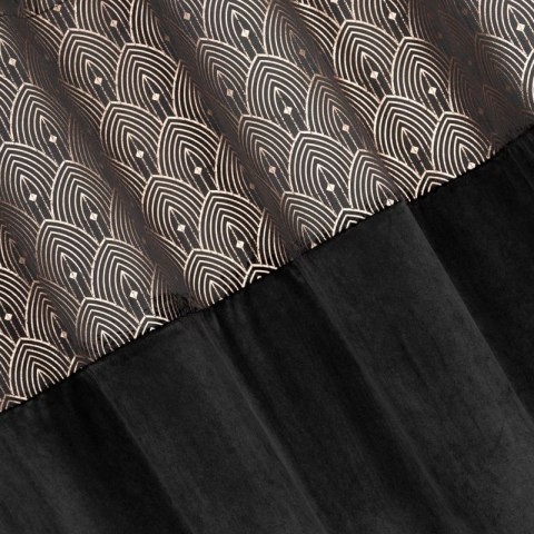 Zasłona gotowa d91 agnes 140x250 cm czarny