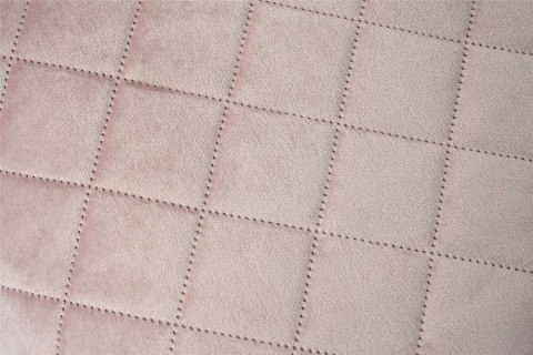 Narzuta dekoracyjna 200x220 Pierre różowa pudrowa welurowa geometria
