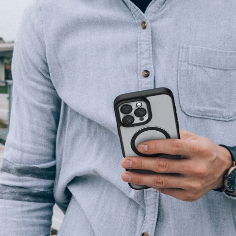 Incipio Velocity MagSafe - Etui iPhone 16 Pro (Clear / Black)