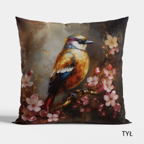 PTAK PALOMA Poszewka dekoracyjna VELVET, 40x40cm, kolor 001 różowy P00148/POP/001/040040/1