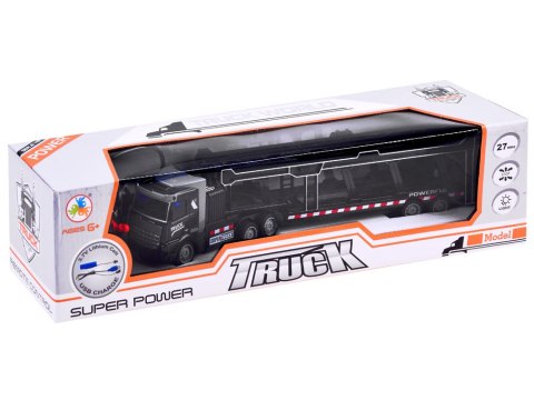 Tir z LAWETĄ sterowany pojazd na pilota 27Mhz RC0565