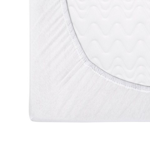 Prześcieradło jersey z gumką 80x160 001 białe Darymex