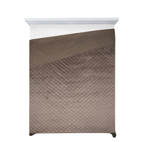 Narzuta dekoracyjna 70x160 Luiz 5 beżowa welurowa D91