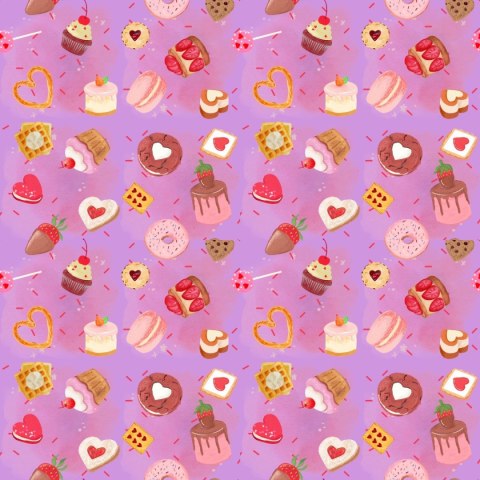 Chłonna MATA do przewijania SŁODYCZE