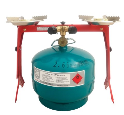 Kuchenka turystyczna mała - dwa palniki