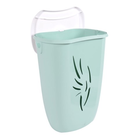 Kosz na pranie FLORA z pokrywą 40L MORSKI