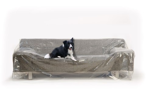 Folia ochronna 2-osobowa kanapa 274,3 x 137,2cm GRUBA 50μm