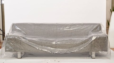 Folia ochronna 2-osobowa kanapa 274,3 x 137,2cm GRUBA 50μm