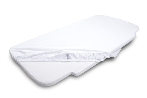 Podkład higieniczny 58x110 jersey biały nieprzemakalny prześcieradło z gumką do łóżeczek przystawnych