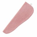 Turban kąpielowy 65x23 pudrowy frotte new ręcznik do włosów na głowę