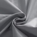 Prześcieradło satynowe 160x200 grafitowe jednobarwne na wysoki materac I24