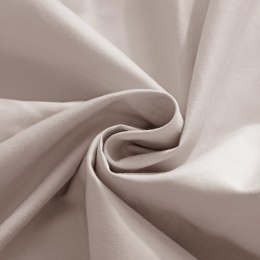 Prześcieradło satynowe 90x200 beżowe kaszmir jednobarwne na wysoki materac I24