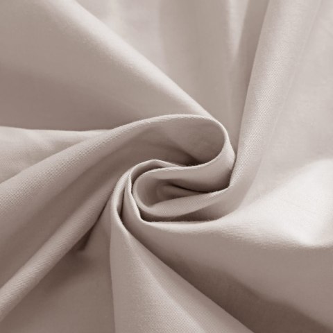 Prześcieradło satynowe 90x200 beżowe kaszmir jednobarwne na wysoki materac I24