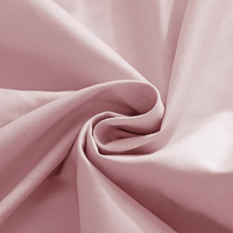 Prześcieradło satynowe 90x200 pudrowe różowe jednobarwne na wysoki materac I24