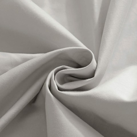 Prześcieradło satynowe 90x200 taupe jednobarwne na wysoki materac I24