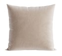 VELVI Poszewka dekoracyjna, 40x40cm, kolor 015 ciemny kremowy VELVI0/POP/015/040040/1