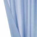 Zasłona gotowa 140x300 błękitna na taśmie Viva do salonu