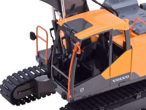 Duża koparka VOLVO 3w1 Zdalnie sterowana Pilot - 3 końcówki RC0495
