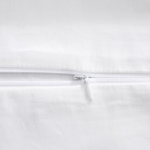 Poszewka satynowa 40x40 biała jednobarwna I24