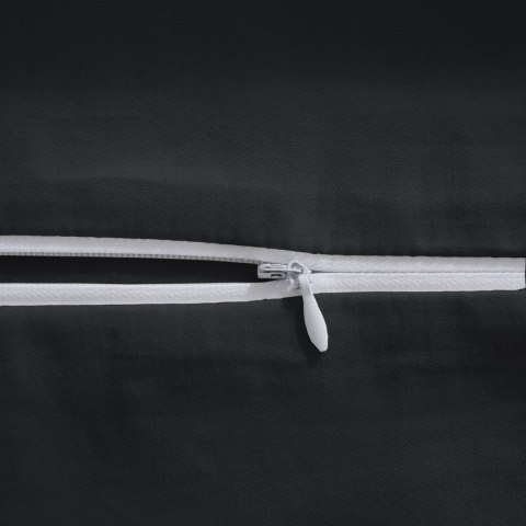 Poszewka satynowa 40x40 czarna jednobarwna I24