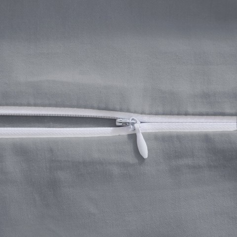 Poszewka satynowa 40x40 grafitowa jednobarwna I24