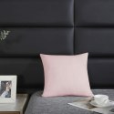 Poszewka satynowa 40x40 pudrowa różowa jednobarwna I24