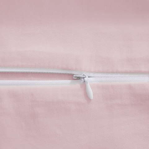 Poszewka satynowa 40x40 pudrowa różowa jednobarwna I24