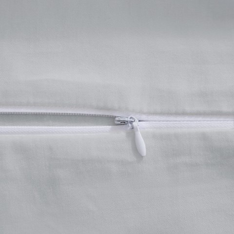 Poszewka satynowa 40x40 szara jednobarwna I24