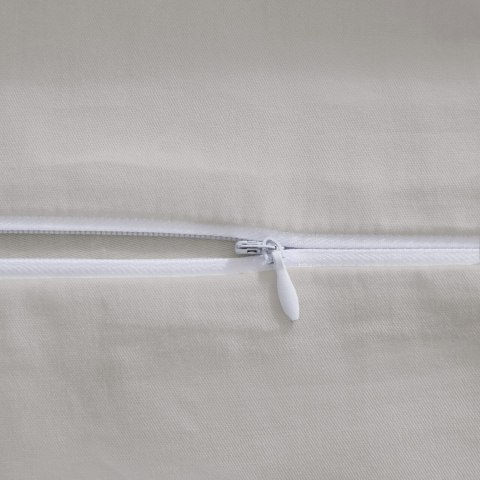 Poszewka satynowa 40x40 taupe beżowa jednobarwna I24