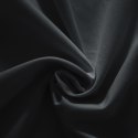 Poszewka satynowa 70x80 czarna jednobarwna I24