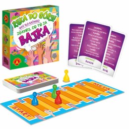 Alexander Kieszonkowa gra planszowa Quiz ręka do góry! Zgadnij co to za Bajka GR0652