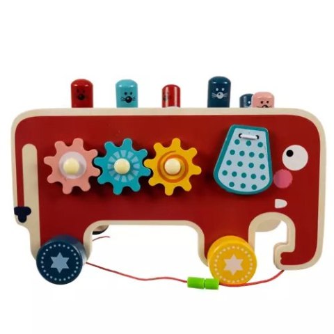 Słoń drewniany- wbijak Kruzzel 20349