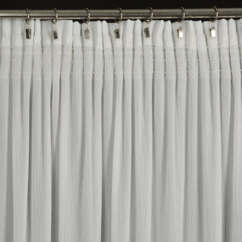 Firana 135x270 Melin biała gotowa na taśmie Eurofirany