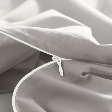 Poszewka satynowa 40x60 taupe beżowa jednobarwna I24