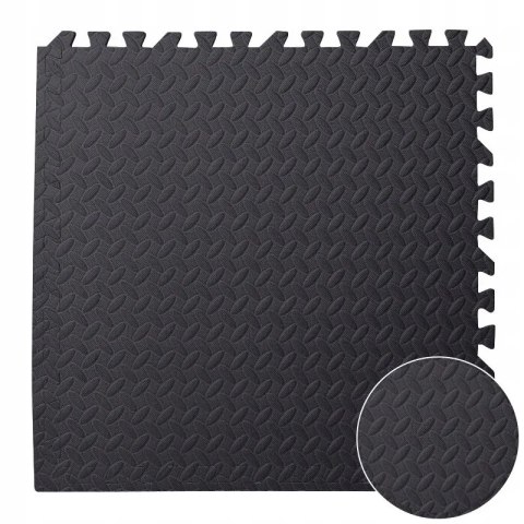 Gruba mata piankowa Eva duże puzzle piankowe XXL 120x120x 1cm 4szt EM1002SZ