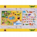 Układanka tablica puzzle magnetyczne zwierzęta MTF-C02