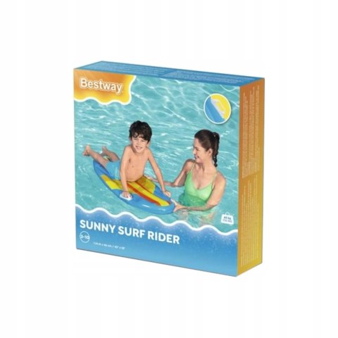 Bestway Materac deska dmuchana do pływania dla dzieci uchwyty 42046N