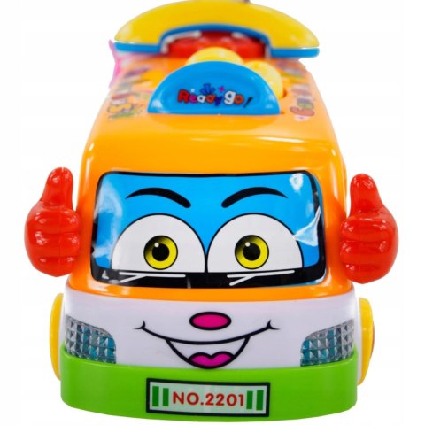 Interaktywny autobusik z telefonem klocki 2201P