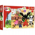 Puzzle Bing 30 elementów Z Bingiem jest wesoło 3+ Trefl 18304