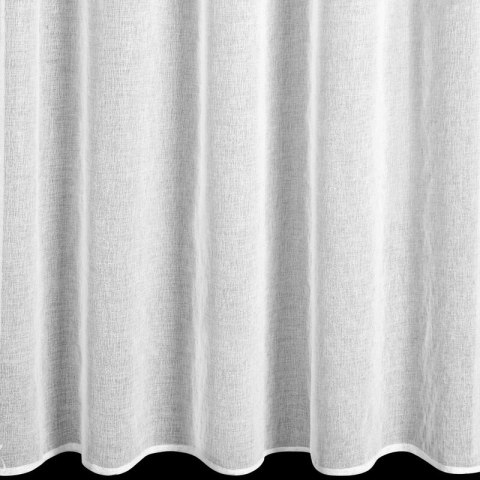 Firana 140x270 Lucila biała srebrna gotowa na taśmie Eurofirany