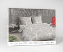 Pościel bawełniana 160x200 beżowa jasna biała geometria 5247 A Bawełna 48